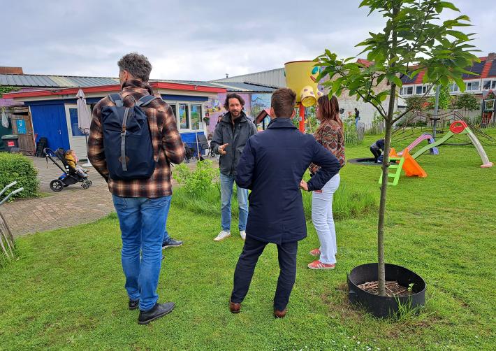 Wethouder bezoekt Tuinzigt