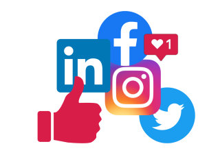 Social media logo's