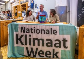 Klimaatburgemeesters tijdens de Nationale Klimaatweek