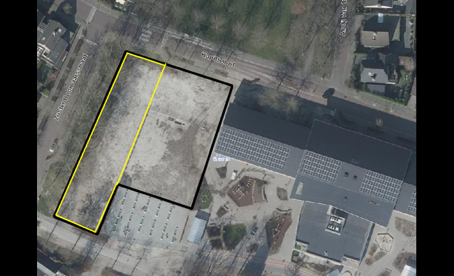 Bavel situatietekening Zuster Boomaarstraat