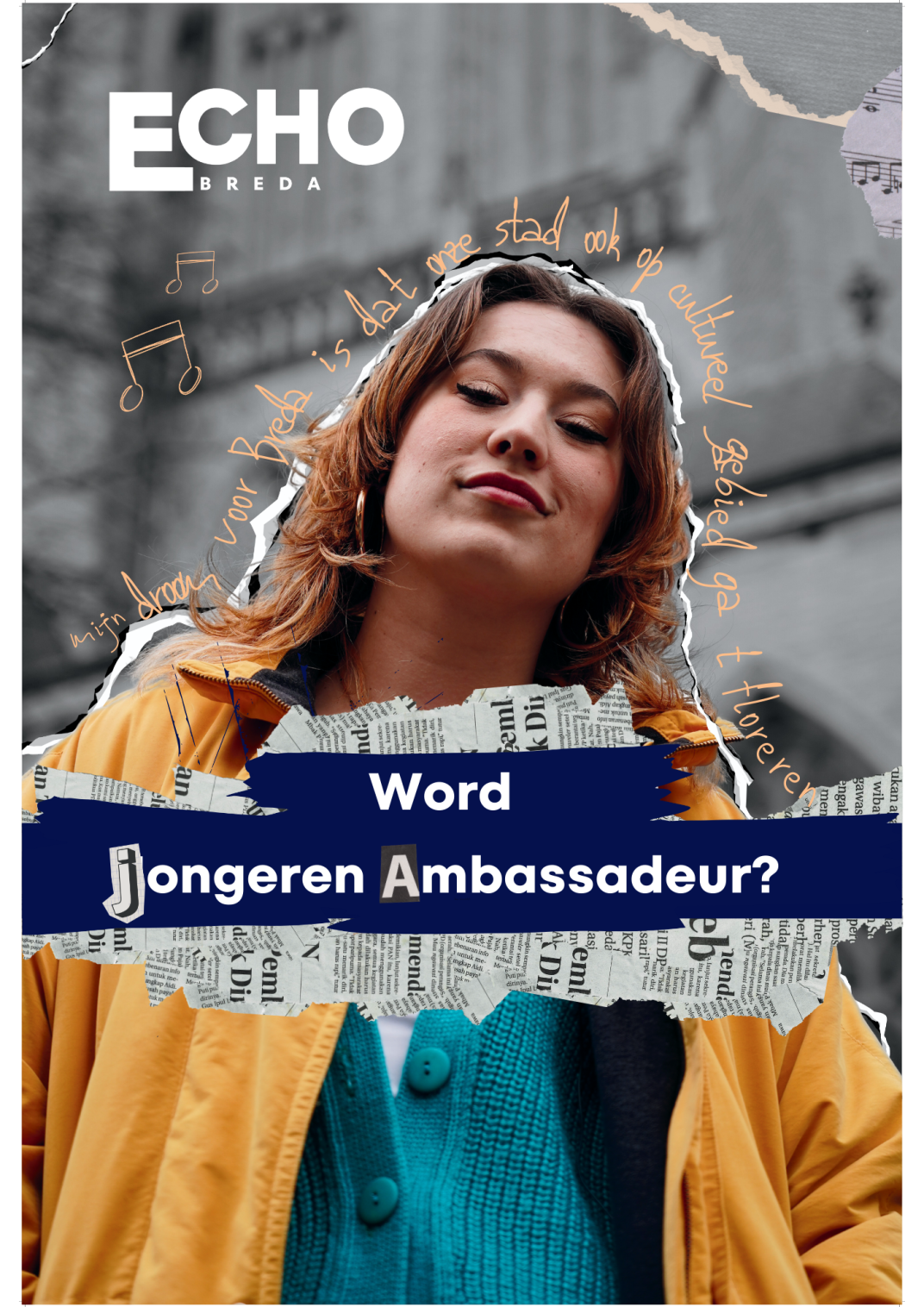 Echo affiche Word jongerenambassadeur