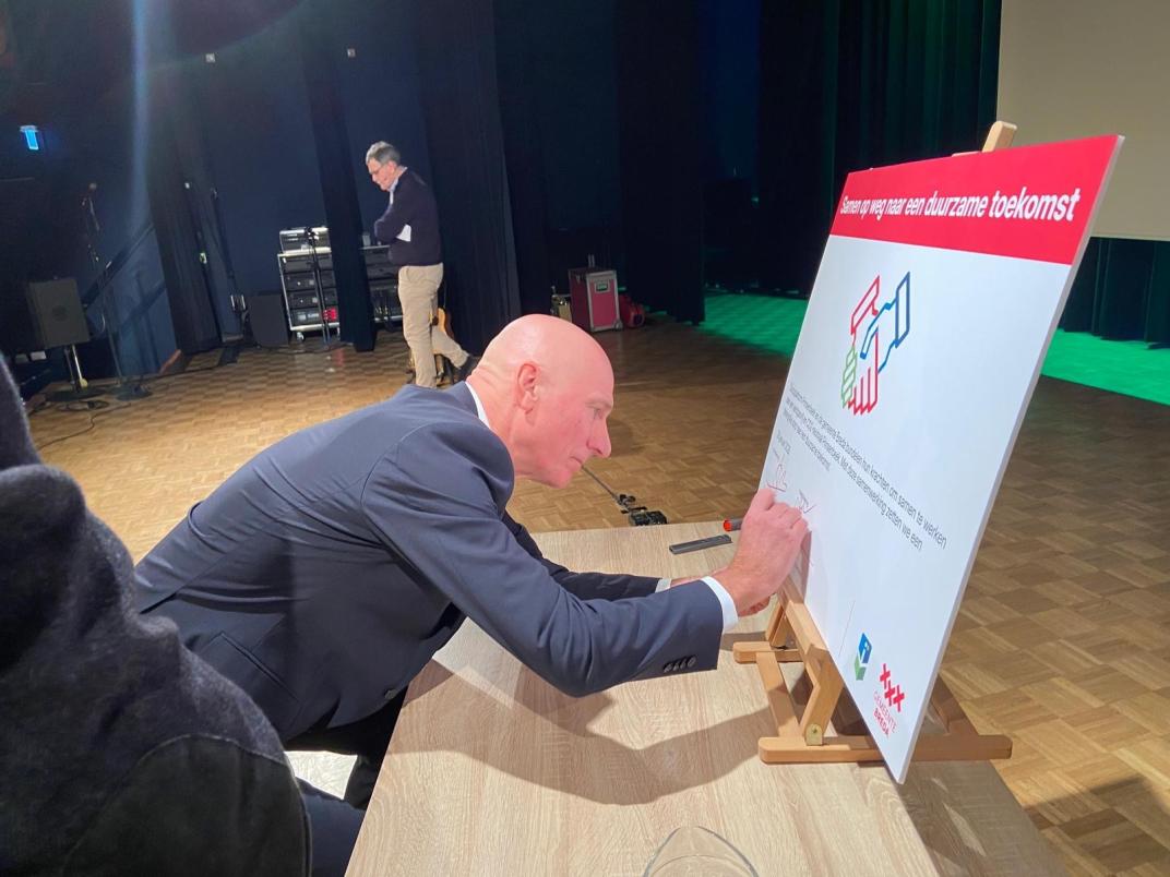 Peter Bakker geeft startbijeenkomst van Duurzaam Prinsenbeek 2025
