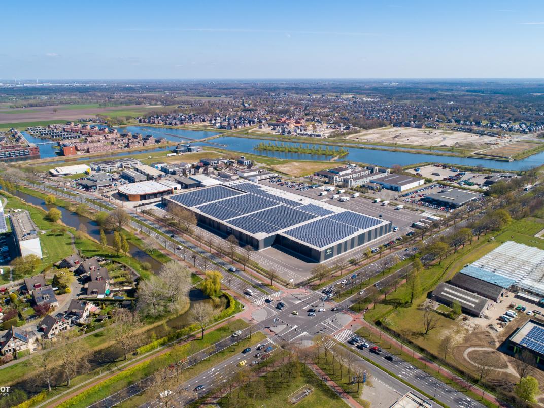 Bovenaanzicht Werkdonken Breda