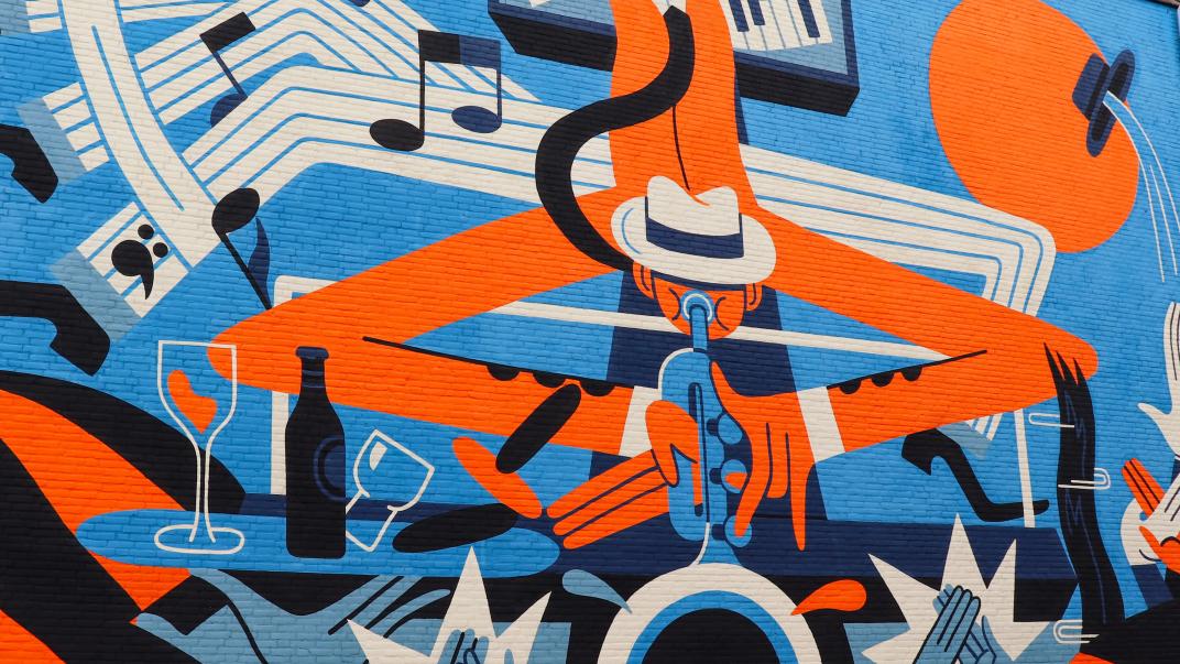Blind wall jazz