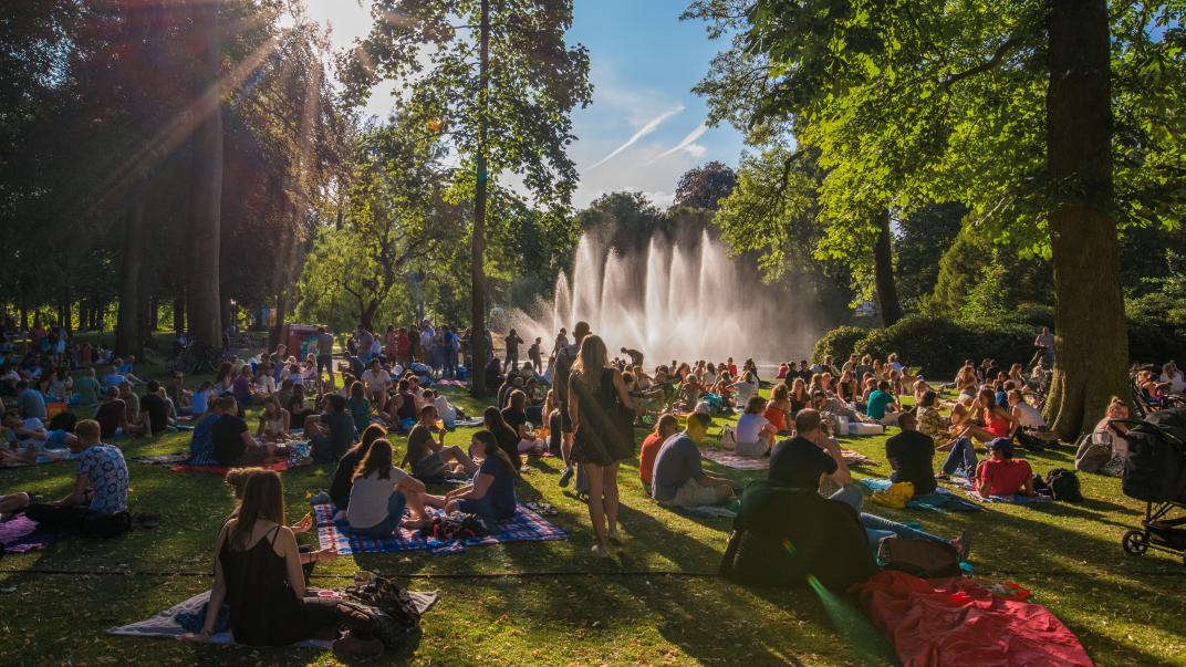 Valkenberg tijdens Palm Parkies